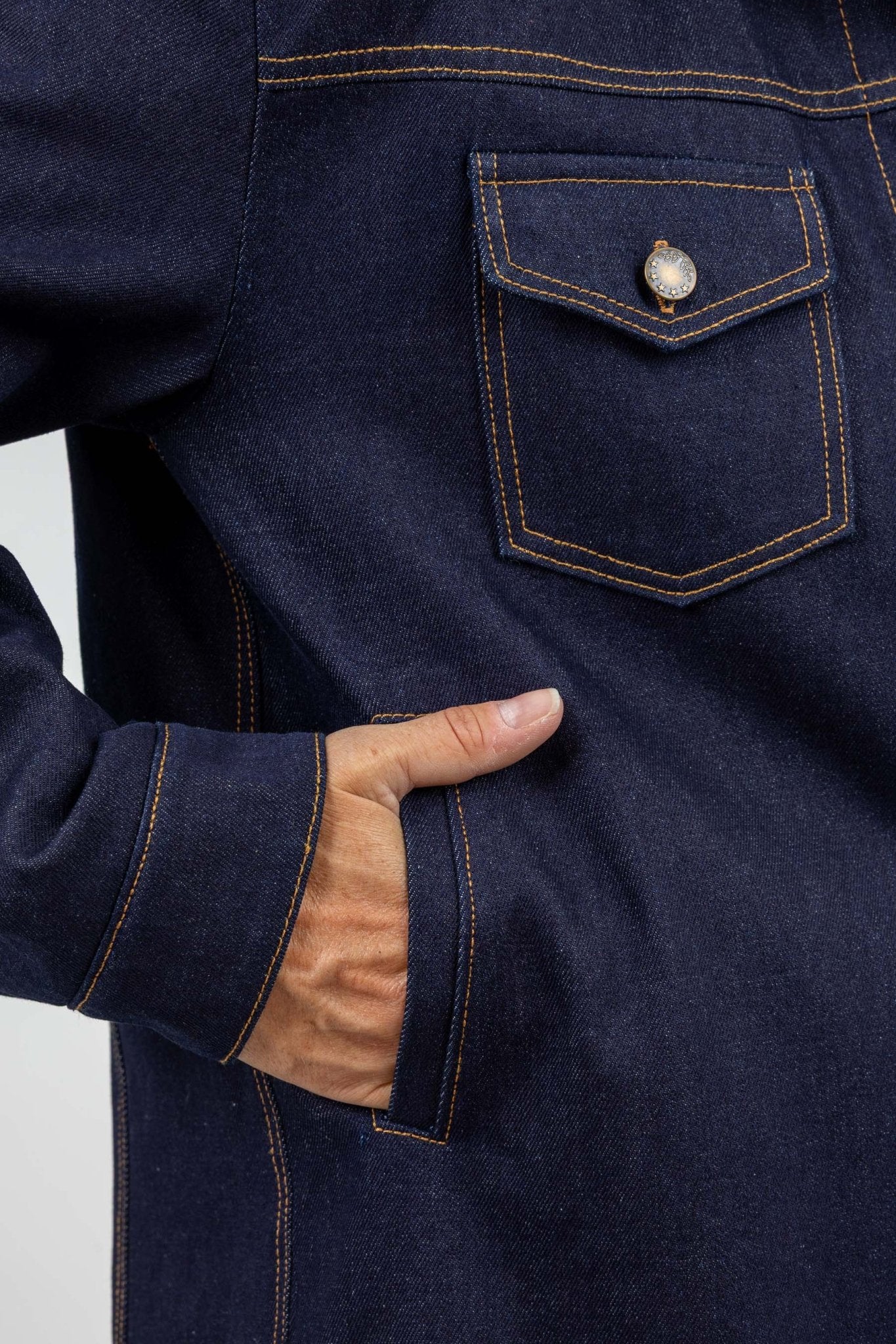 I am GOLD - Denim Jacket Pattern - I AM PATTERNS - Simplifi Fabric