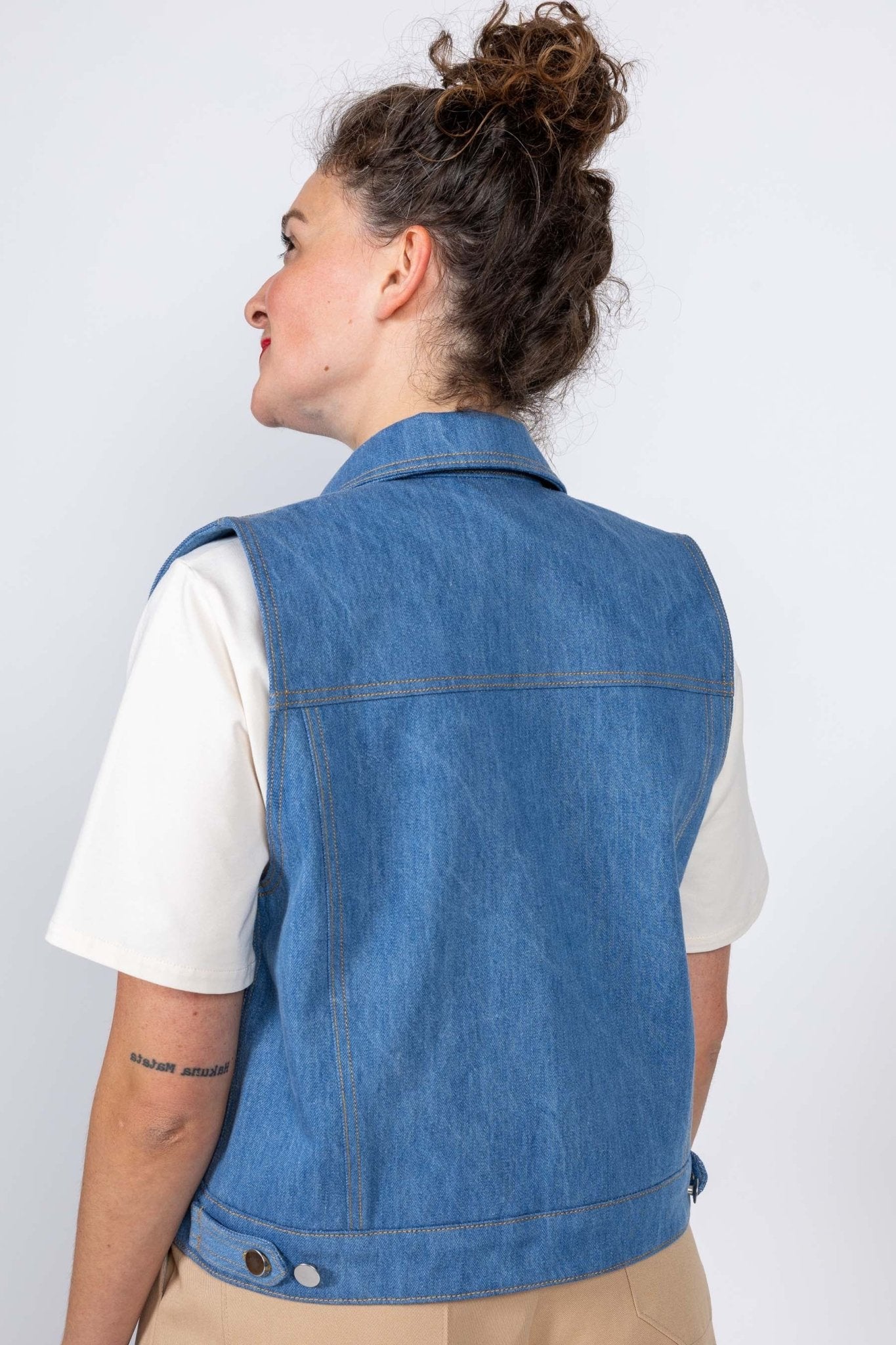 I am GOLD - Denim Jacket Pattern - I AM PATTERNS - Simplifi Fabric