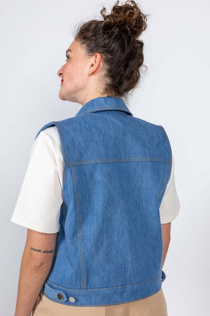 I am GOLD - Denim Jacket Pattern - I AM PATTERNS - Simplifi Fabric