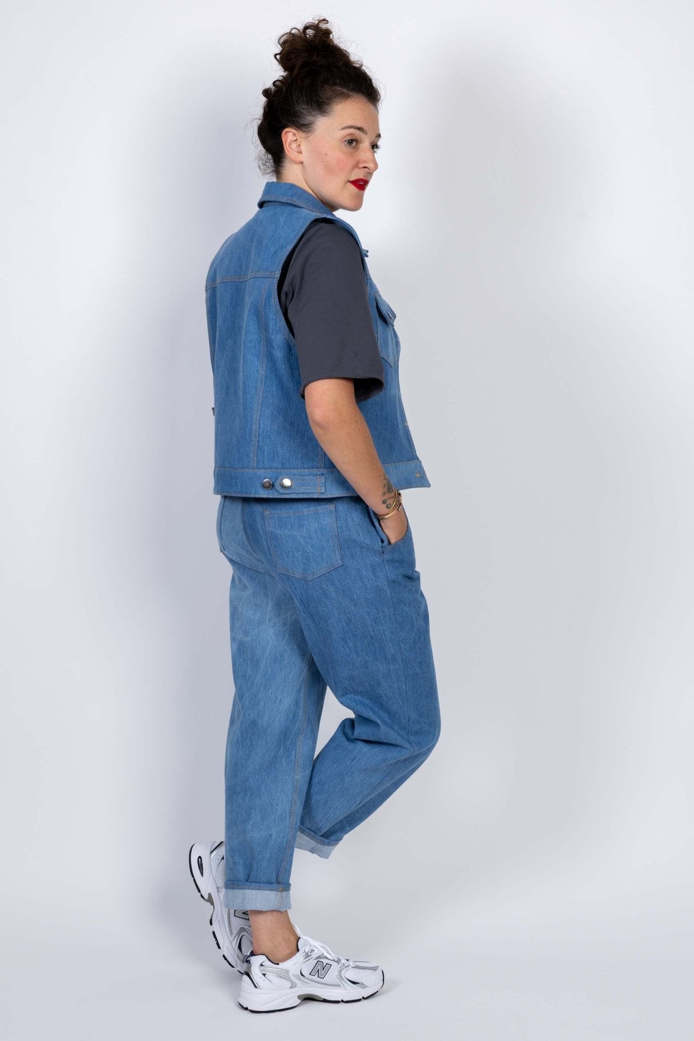 I am GOLD - Denim Jacket Pattern - I AM PATTERNS - Simplifi Fabric