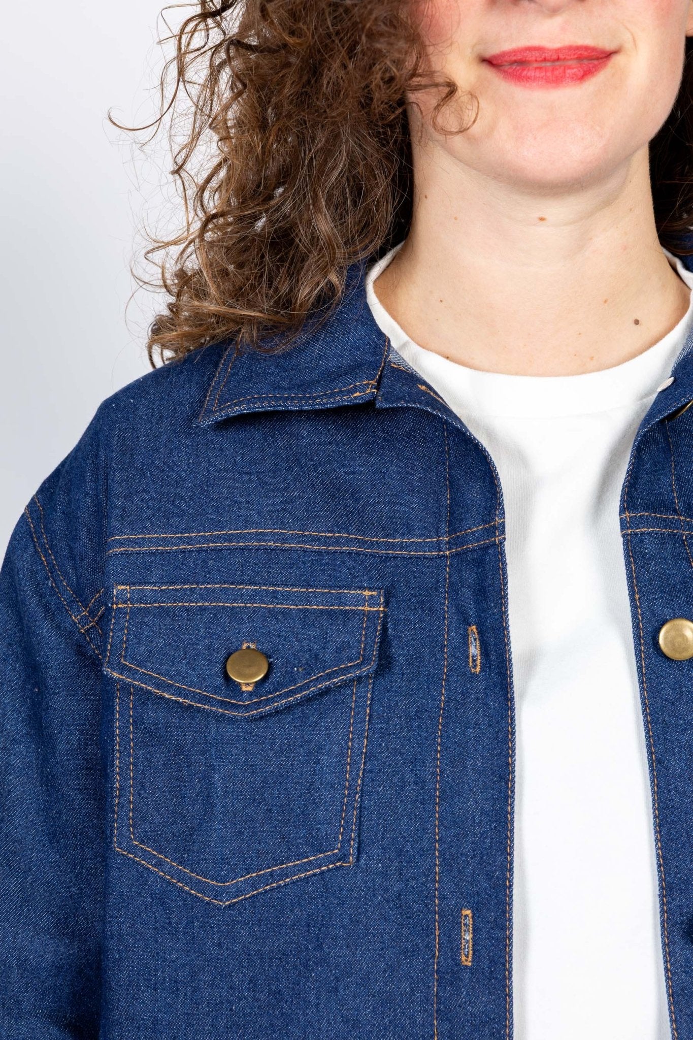 I am GOLD - Denim Jacket Pattern - I AM PATTERNS - Simplifi Fabric