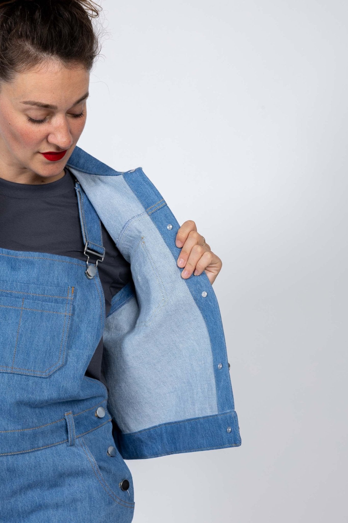 I am GOLD - Denim Jacket Pattern - I AM PATTERNS - Simplifi Fabric