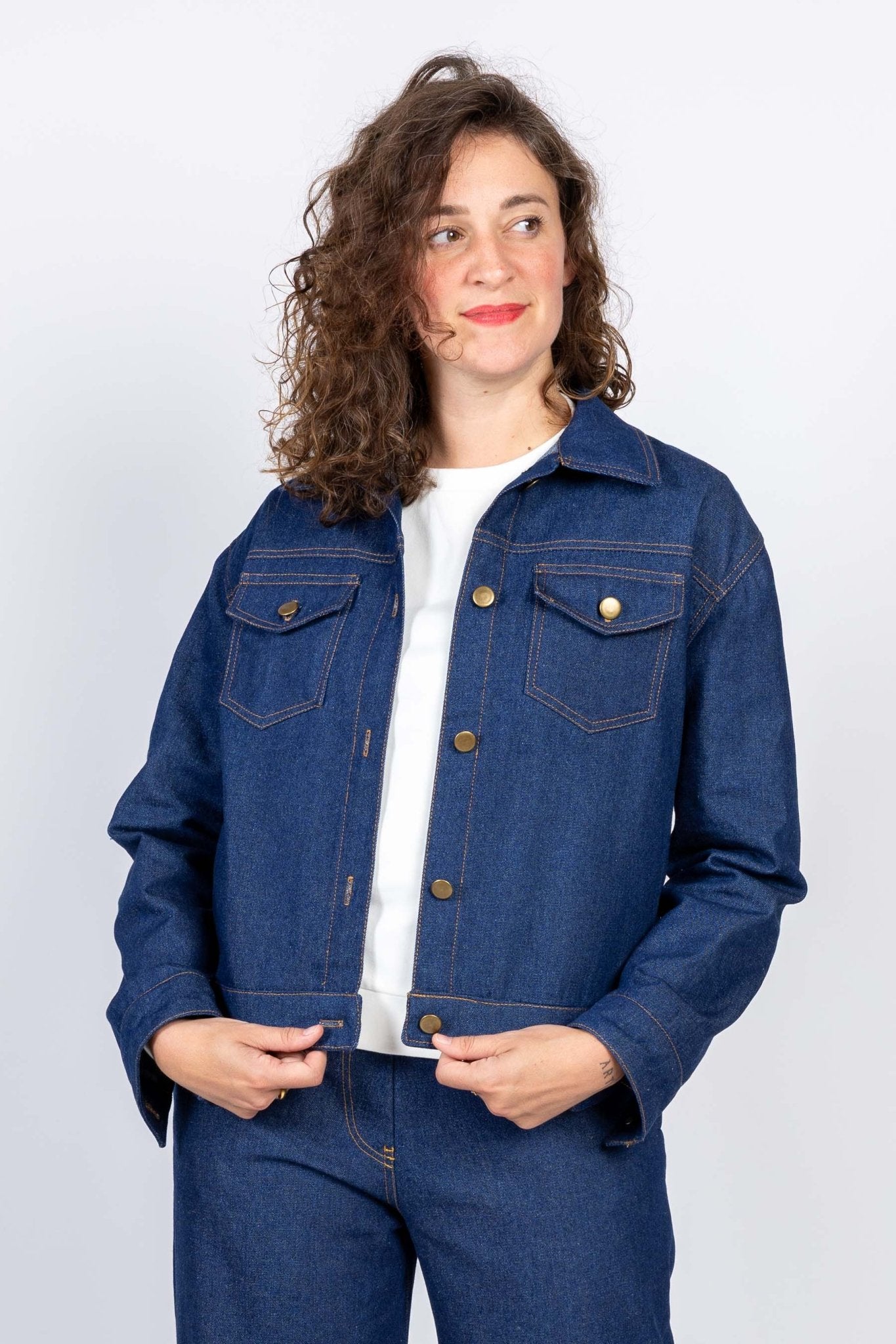 I am GOLD - Denim Jacket Pattern - I AM PATTERNS - Simplifi Fabric