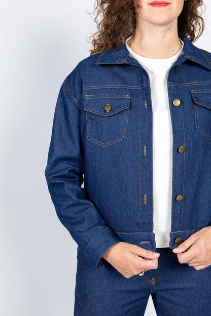 I am GOLD - Denim Jacket Pattern - I AM PATTERNS - Simplifi Fabric