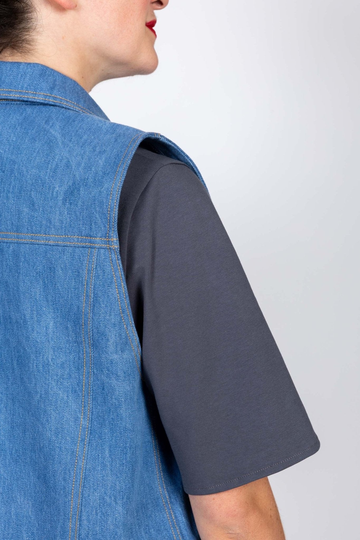 I am GOLD - Denim Jacket Pattern - I AM PATTERNS - Simplifi Fabric