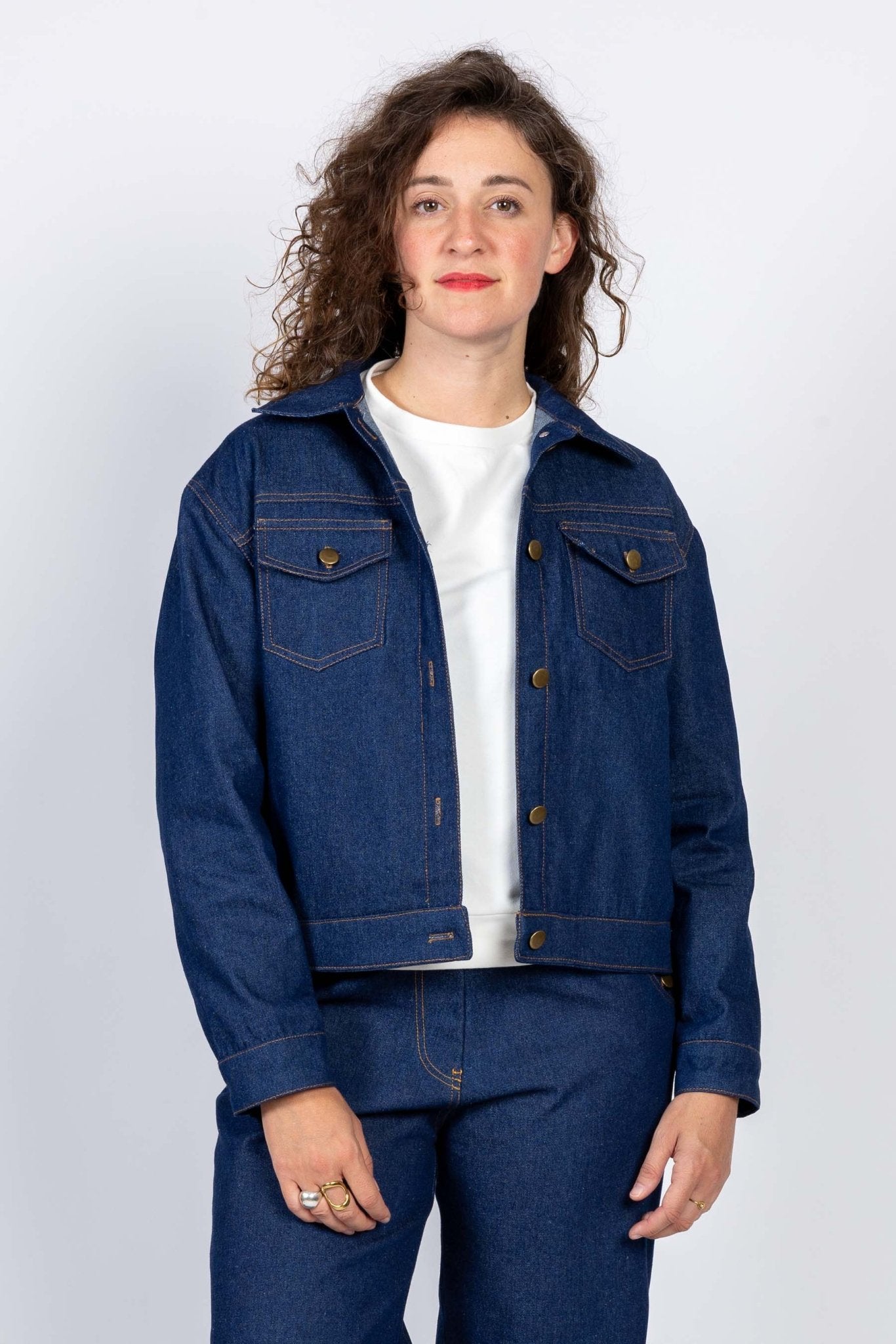 I am GOLD - Denim Jacket Pattern - I AM PATTERNS - Simplifi Fabric