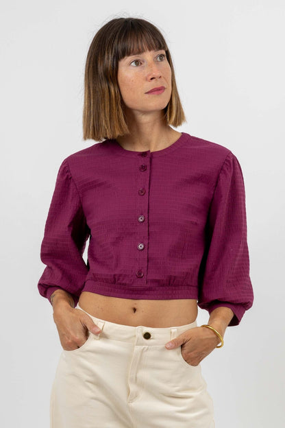 I am PEARL - Blouse Pattern - I AM PATTERNS - Simplifi Fabric