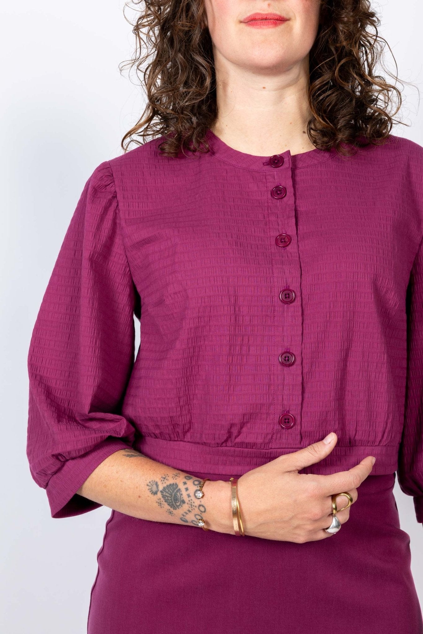 I am PEARL - Blouse Pattern - I AM PATTERNS - Simplifi Fabric