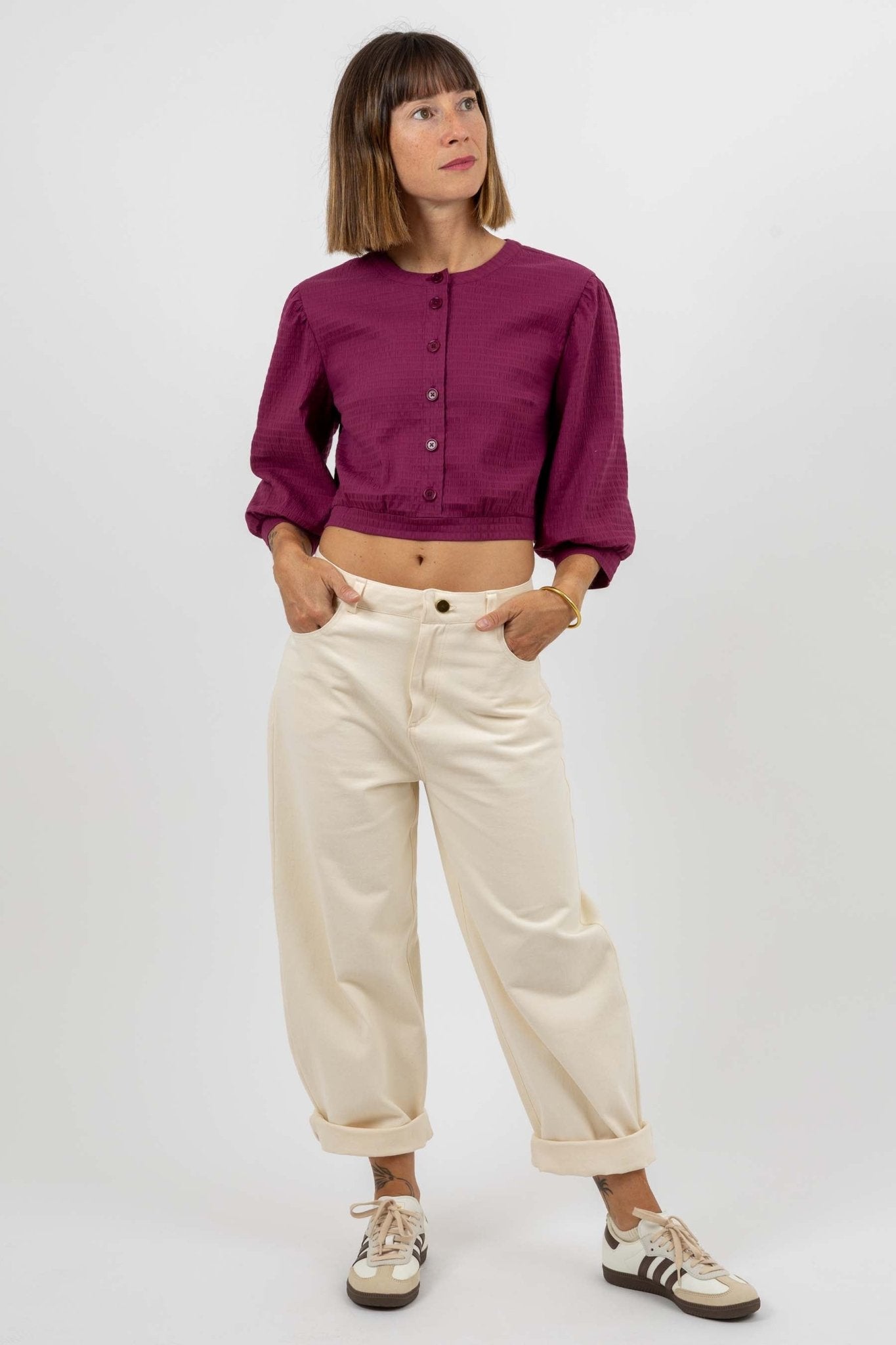 I am PEARL - Blouse Pattern - I AM PATTERNS - Simplifi Fabric