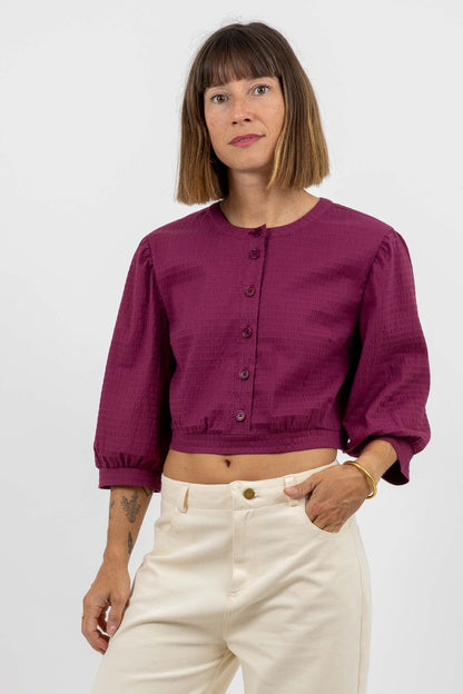 I am PEARL - Blouse Pattern - I AM PATTERNS - Simplifi Fabric