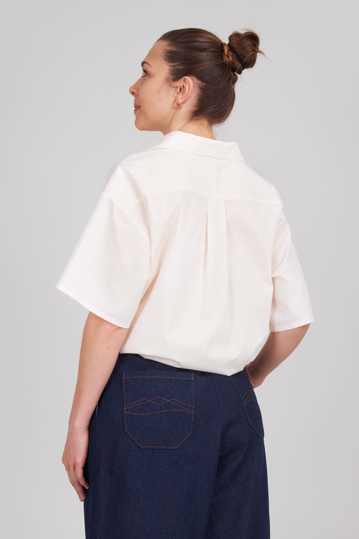 I am ROSE - Oversized Double - Breasted Blazer Pattern - I AM PATTERNS - Simplifi Fabric