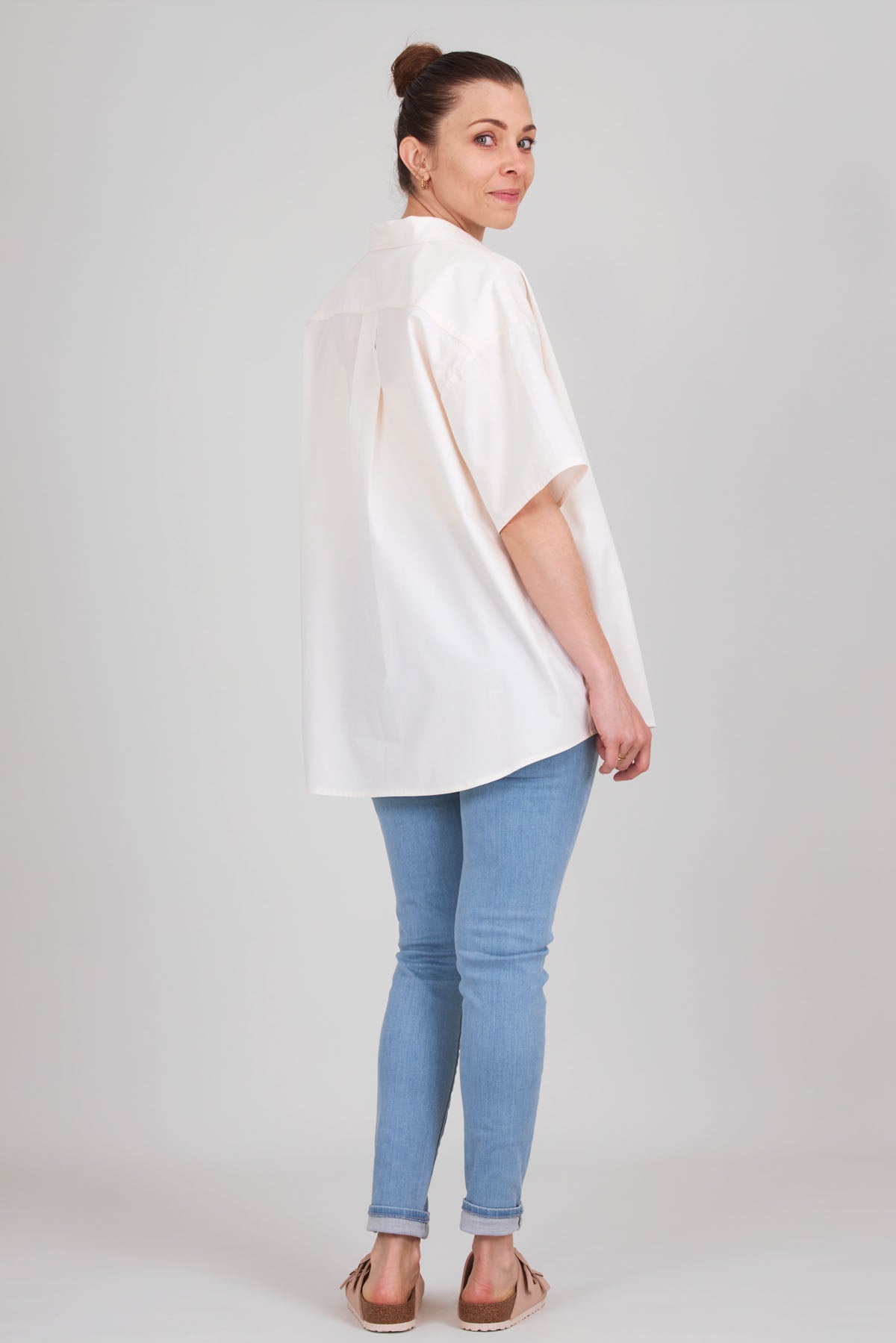 I am ROSE - Oversized Double - Breasted Blazer Pattern - I AM PATTERNS - Simplifi Fabric