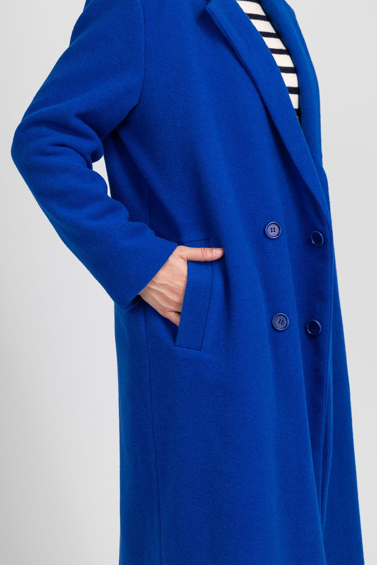 I am ROSE - Oversized Double - Breasted Blazer Pattern - I AM PATTERNS - Simplifi Fabric