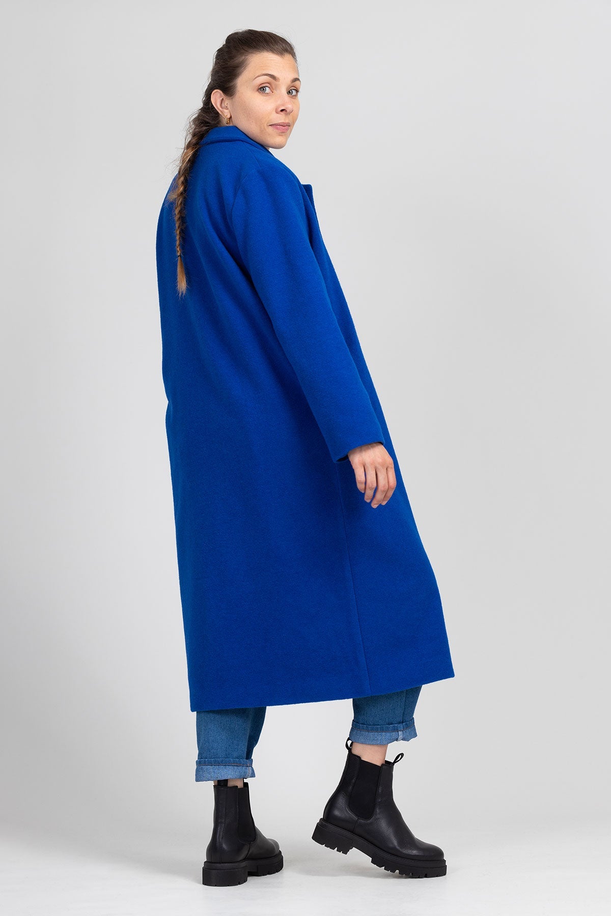 I am ROSE - Oversized Double - Breasted Blazer Pattern - I AM PATTERNS - Simplifi Fabric