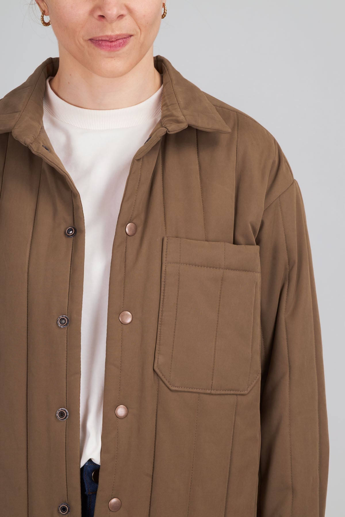 I am ROSE - Oversized Double - Breasted Blazer Pattern - I AM PATTERNS - Simplifi Fabric