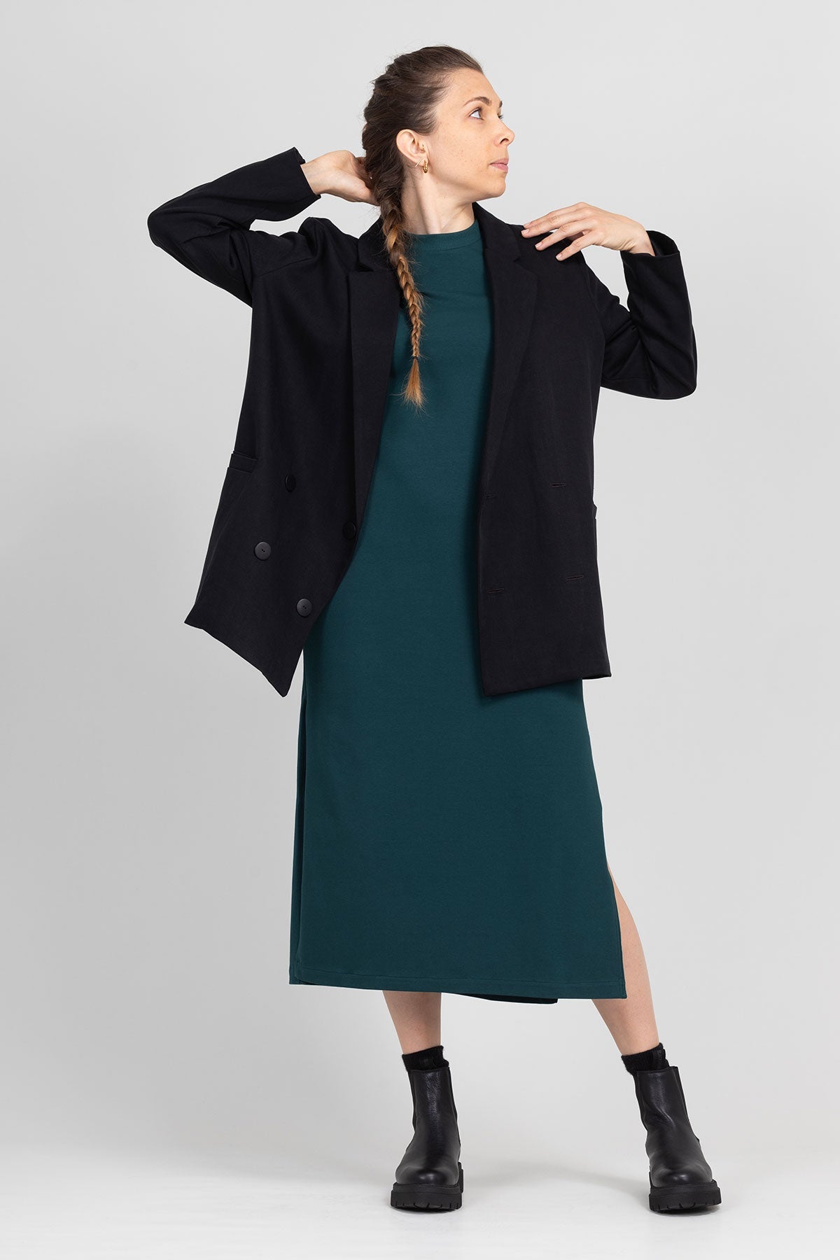 I am ROSE - Oversized Double - Breasted Blazer Pattern - I AM PATTERNS - Simplifi Fabric