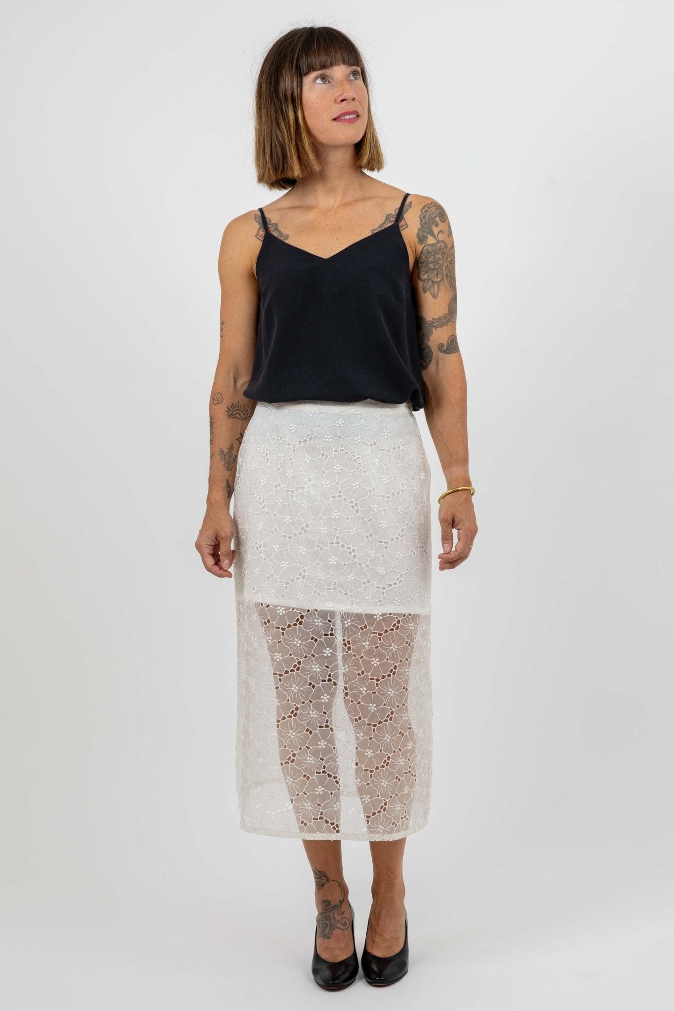 I am RUBY - Denim Skirt Pattern - I AM PATTERNS - Simplifi Fabric