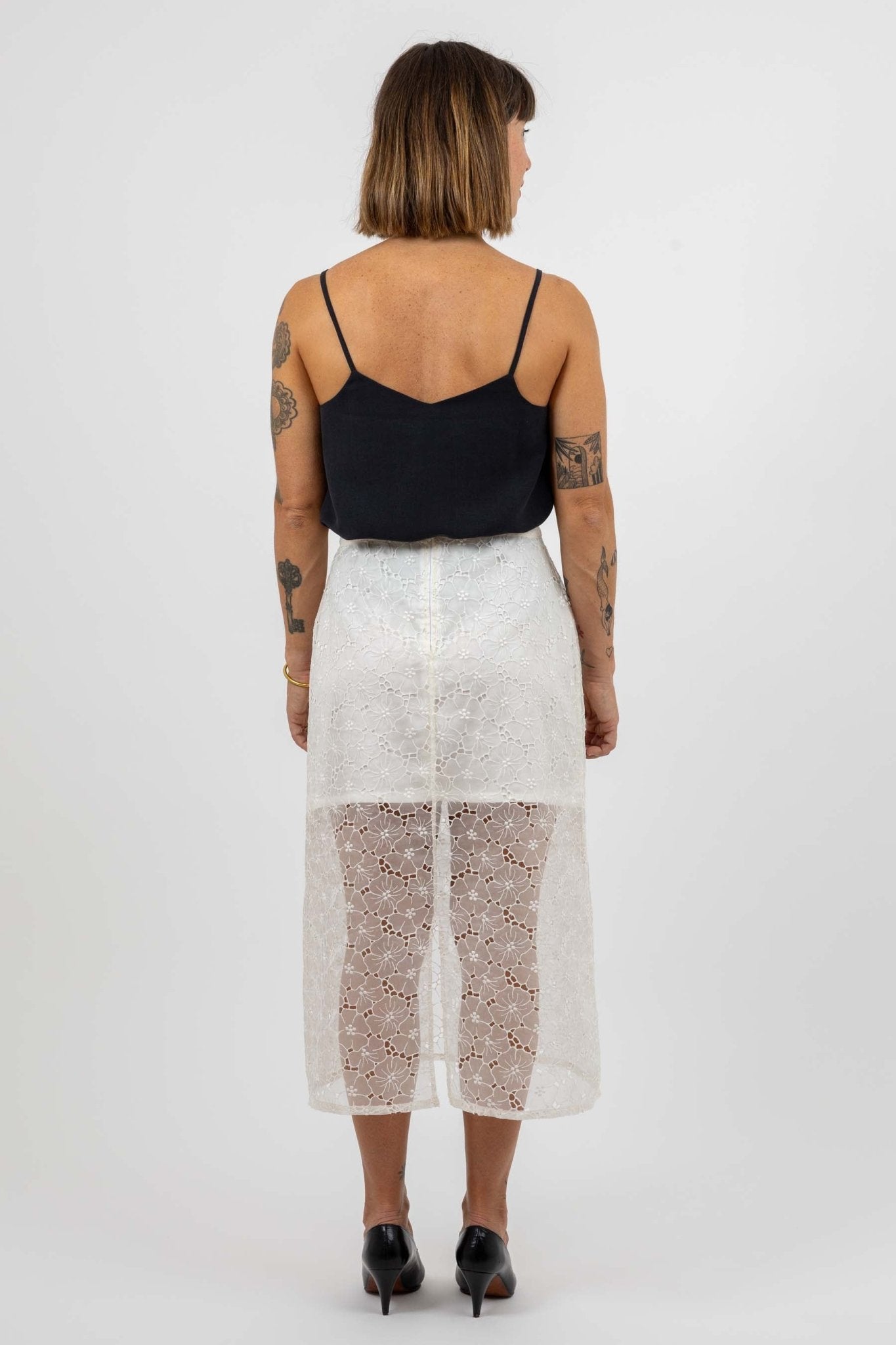 I am RUBY - Denim Skirt Pattern - I AM PATTERNS - Simplifi Fabric