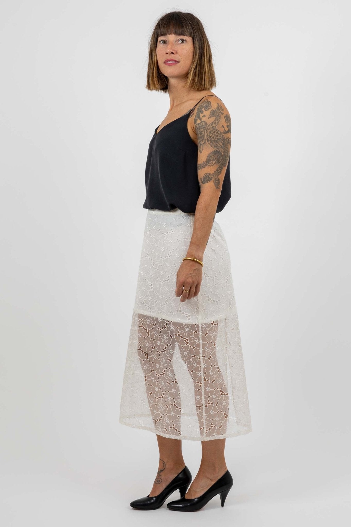 I am RUBY - Denim Skirt Pattern - I AM PATTERNS - Simplifi Fabric