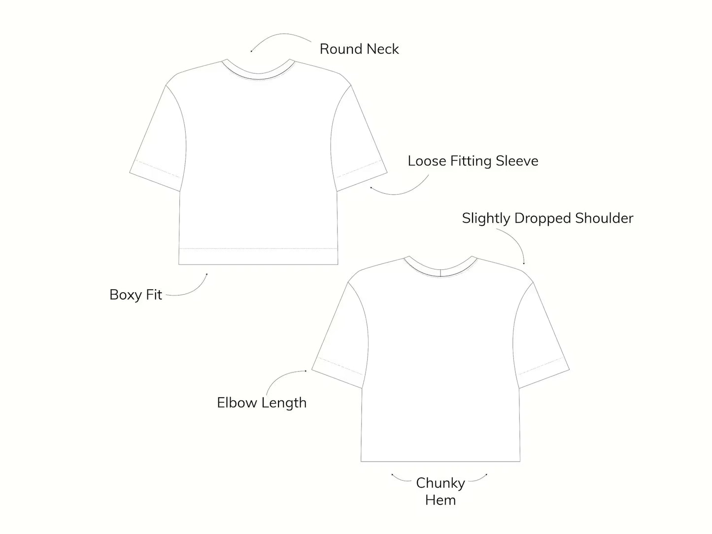 MADE-LINE Tee PDF Sewing Pattern - Madswick