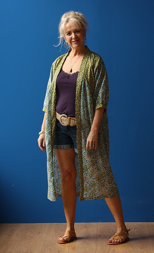 Joti Duster Jacket - Paper Sewing Pattern - Sew Different - Simplifi Fabric