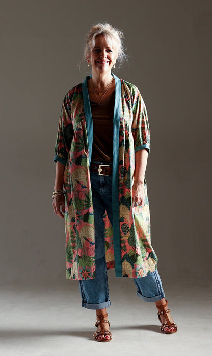 Joti Duster Jacket - Paper Sewing Pattern - Sew Different - Simplifi Fabric