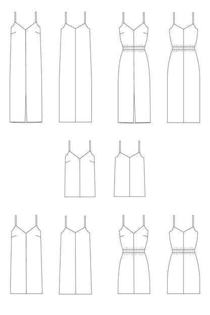 Kaia Dress & Top PDF Pattern - Sew Love Patterns - Simplifi Fabric