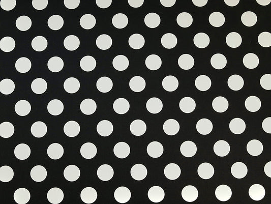 Kit Polka Dot Denim - Black - Oeko - Tex 100 - Fabric Godmother - Simplifi Fabric