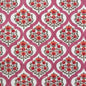 Lattice Floral - Pink - Indian Block Prints Cottage - Fableism Supply Co. - Simplifi Fabric