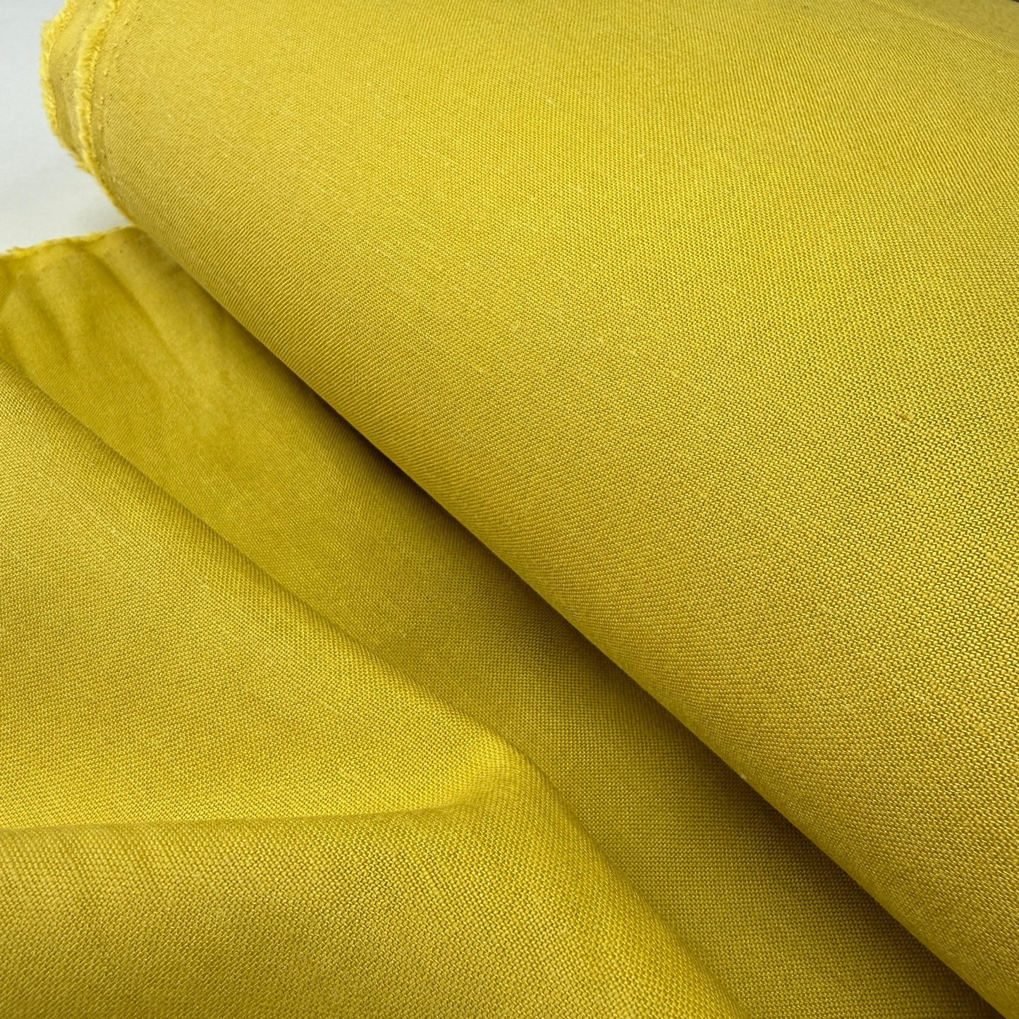 Linen + Viscose + Cotton Mix - Ochre - Simplifi Fabric