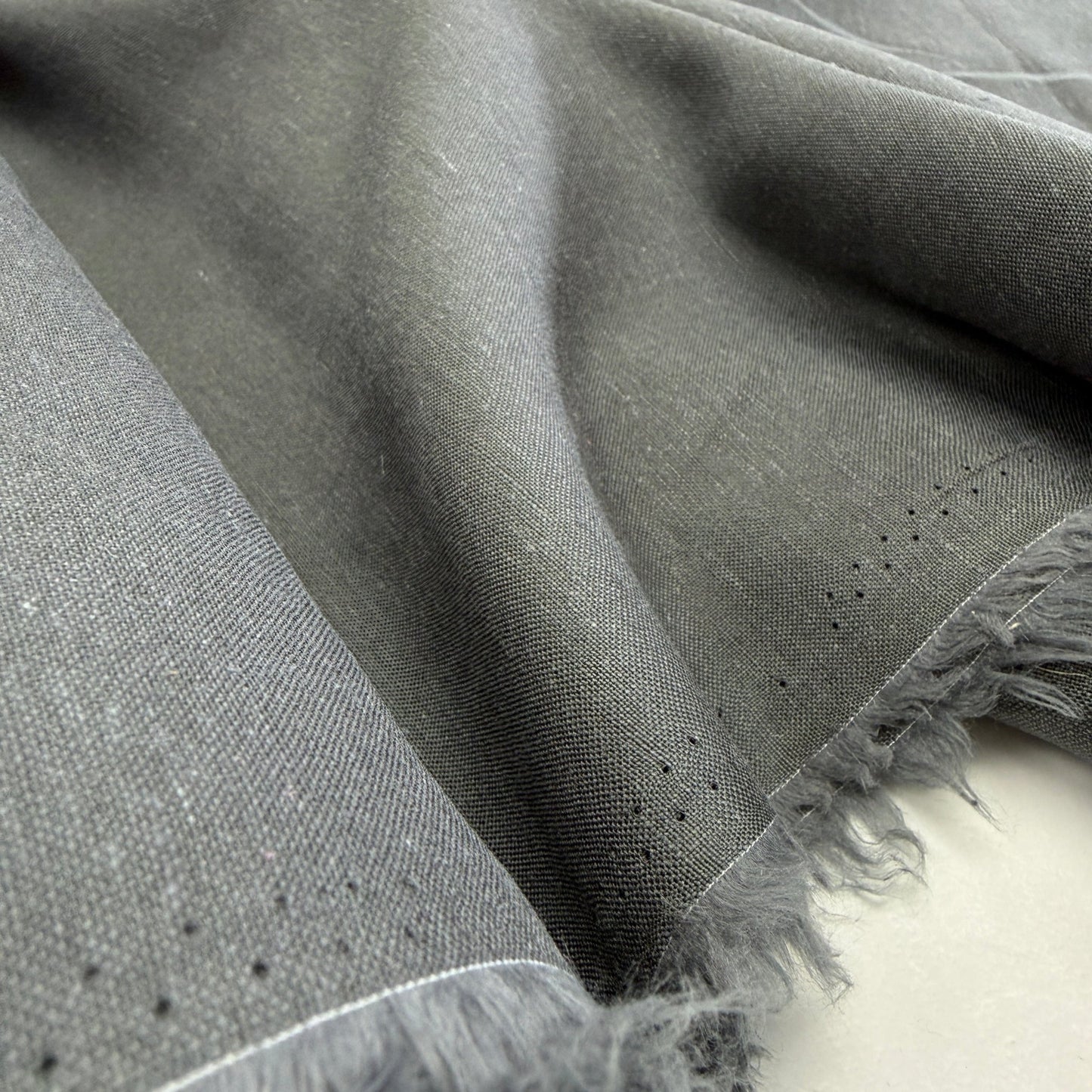 Linen + Viscose + Cotton Mix - Slate - Simplifi Fabric