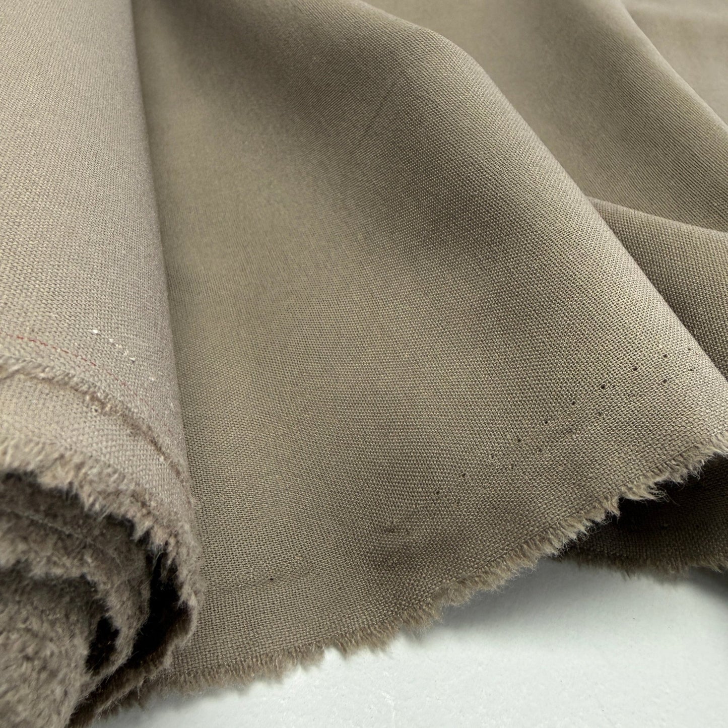 Linen + Viscose + Poly Mix - Mocha - Simplifi Fabric