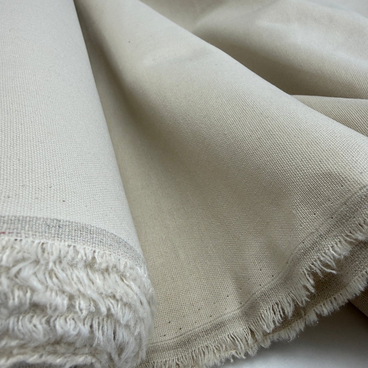 Linen + Viscose + Poly Mix - Parchment - Simplifi Fabric