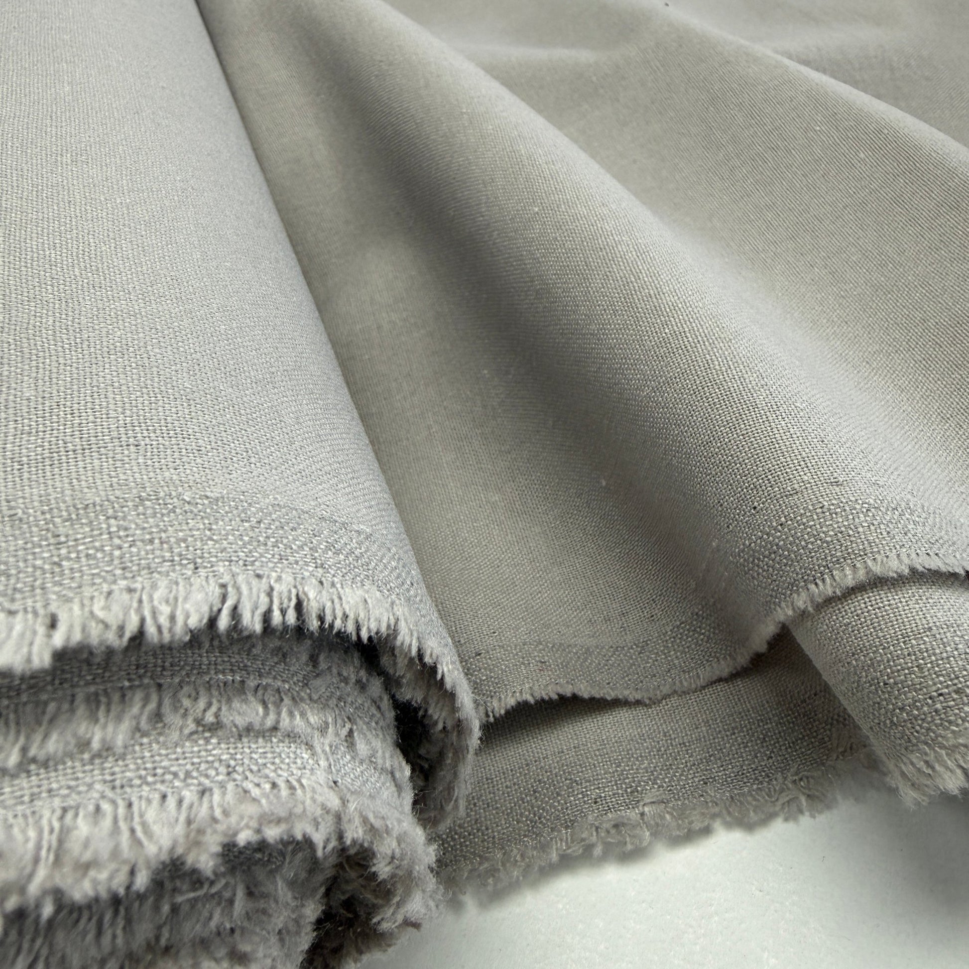Linen + Viscose + Poly Mix - Stone Grey - Simplifi Fabric