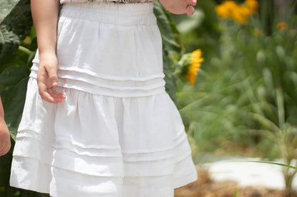 LITTLE ZAMORA Kids Midi Skirt PDF Sewing Pattern - Madswick - Simplifi Fabric