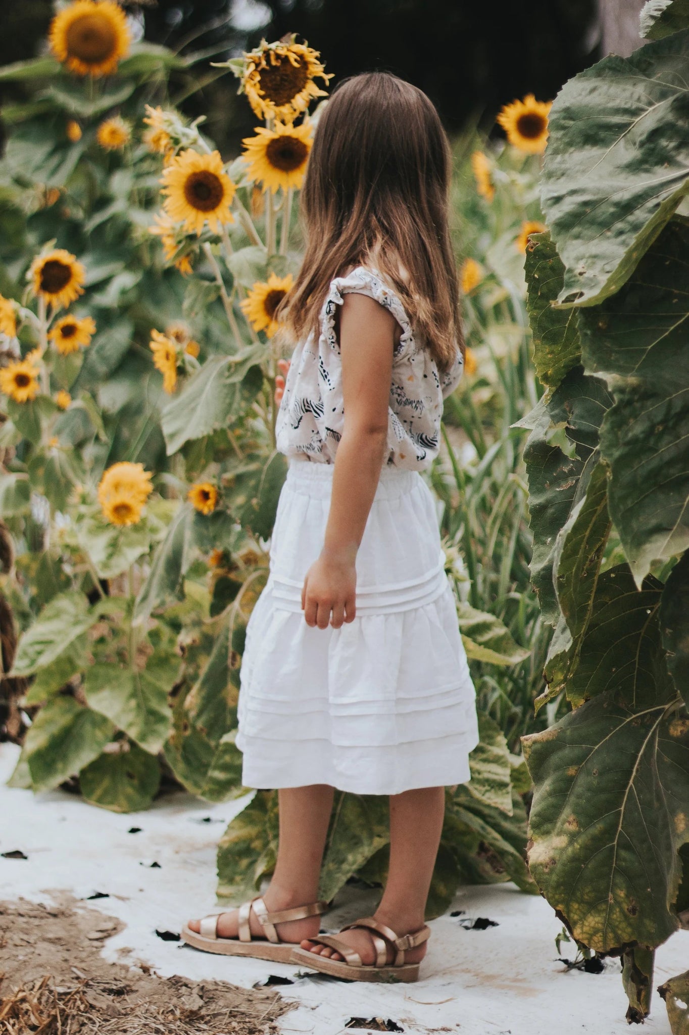 LITTLE ZAMORA Kids Midi Skirt PDF Sewing Pattern - Madswick - Simplifi Fabric