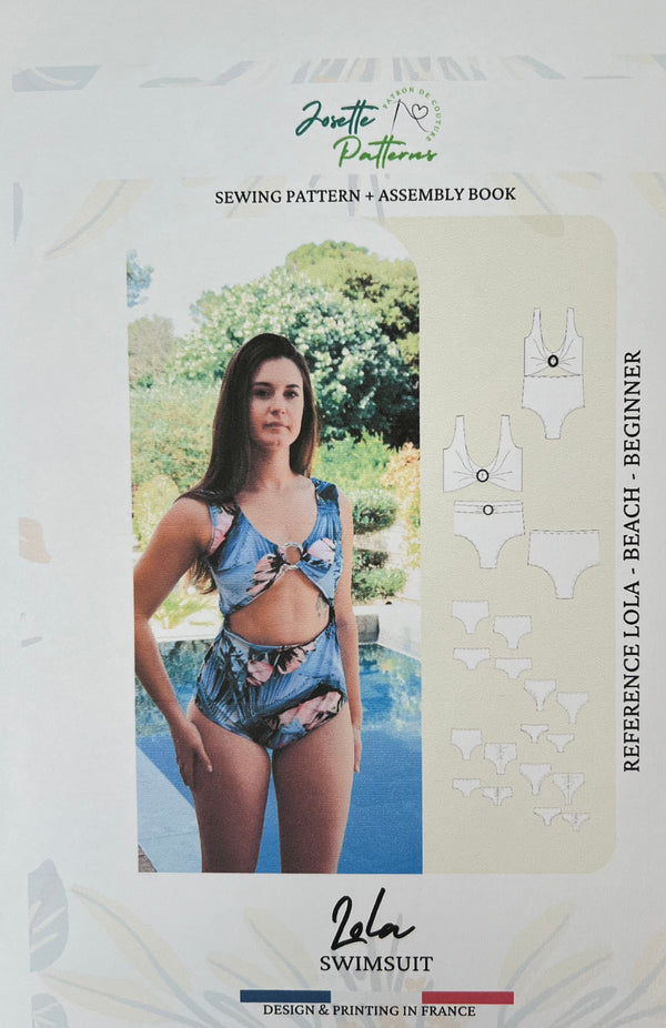 Lola - Womens Swimsuit - Josette Patterns