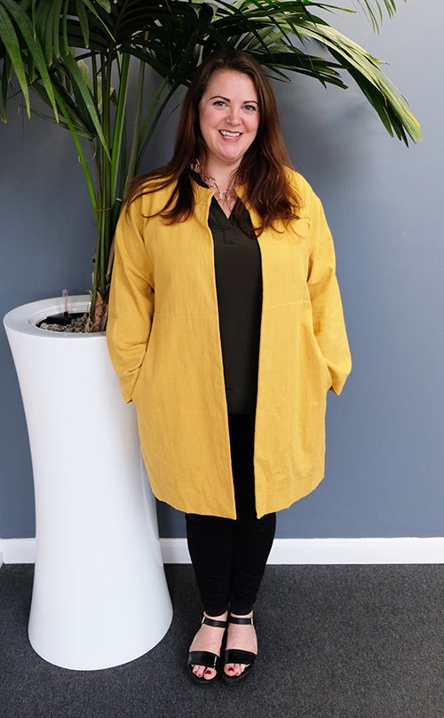 Longline Jacket - Paper Sewing Pattern - Sew Different - Simplifi Fabric