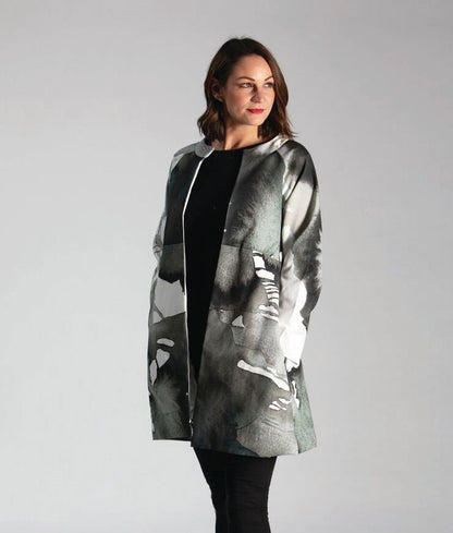 Longline Jacket - Paper Sewing Pattern - Sew Different - Simplifi Fabric