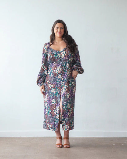 Lora Dress Sewing Pattern - True Bias - Simplifi Fabric