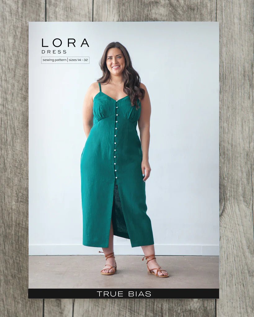 Lora Dress Sewing Pattern - True Bias - Simplifi Fabric