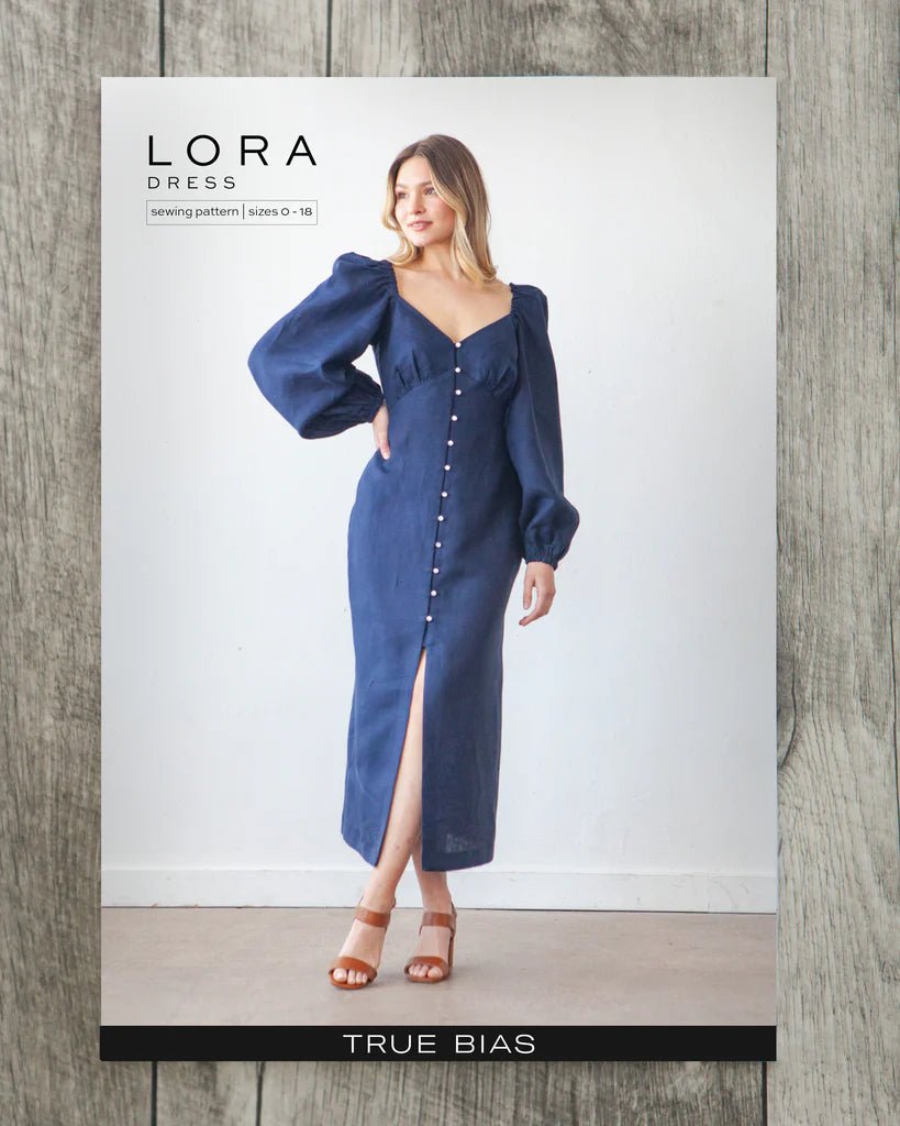 Lora Dress Sewing Pattern - True Bias - Simplifi Fabric
