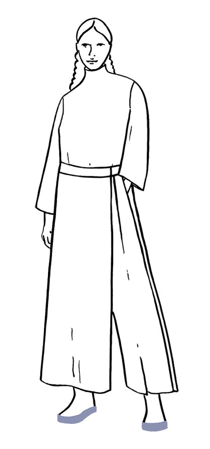 LUCE Trousers by Kaisa Rissanen PDF Sewing Pattern - TAUKO - Simplifi Fabric