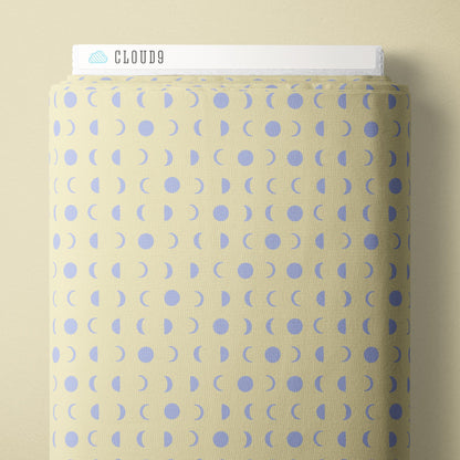 Lunar - Butter - Firefly Moon - Leah Duncan - Cloud 9 Fabrics - Poplin - Simplifi Fabric
