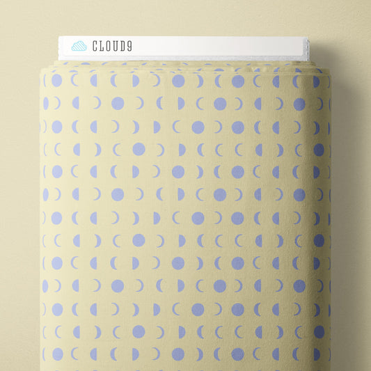 Lunar - Butter - Firefly Moon - Leah Duncan - Cloud 9 Fabrics - Poplin - Simplifi Fabric