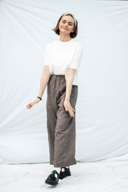 MADE - LINE Bundle Easy Tee Shirt , Shorts, Pants + Sweatshirt PDF Sewing Pattern - Madswick - Simplifi Fabric