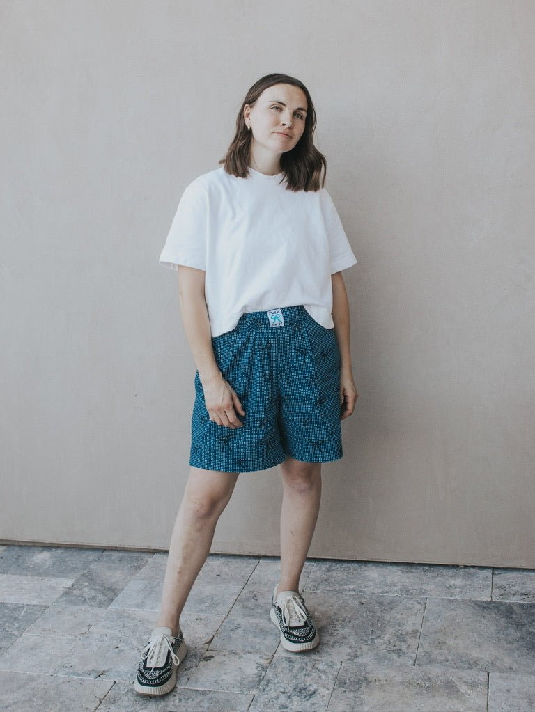 MADE - LINE Bundle Easy Tee Shirt , Shorts, Pants + Sweatshirt PDF Sewing Pattern - Madswick - Simplifi Fabric
