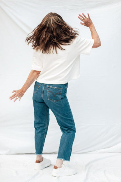 MADE - LINE Bundle Easy Tee Shirt , Shorts, Pants + Sweatshirt PDF Sewing Pattern - Madswick - Simplifi Fabric