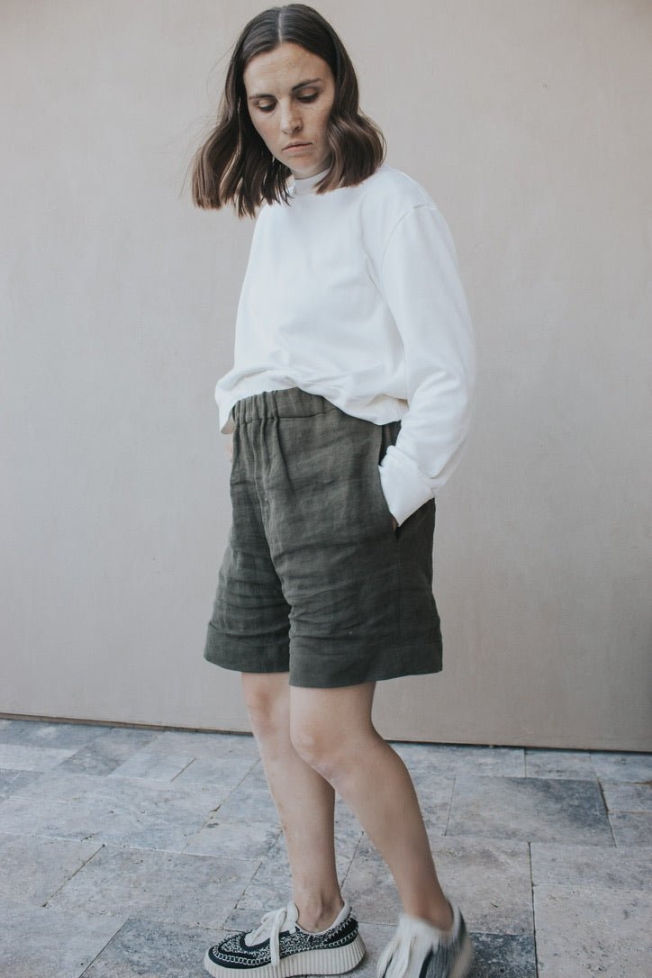 MADE - LINE Shorts PDF Sewing Pattern - Madswick - Simplifi Fabric