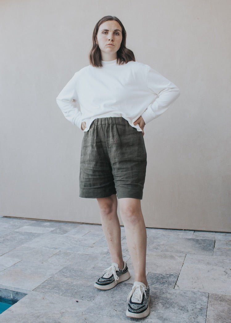 MADE - LINE Shorts PDF Sewing Pattern - Madswick - Simplifi Fabric